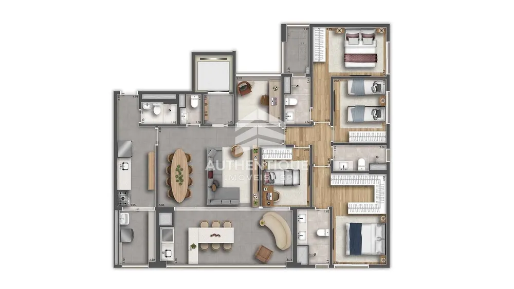 Apartamento, 4 quartos, 147 m² - Foto 14