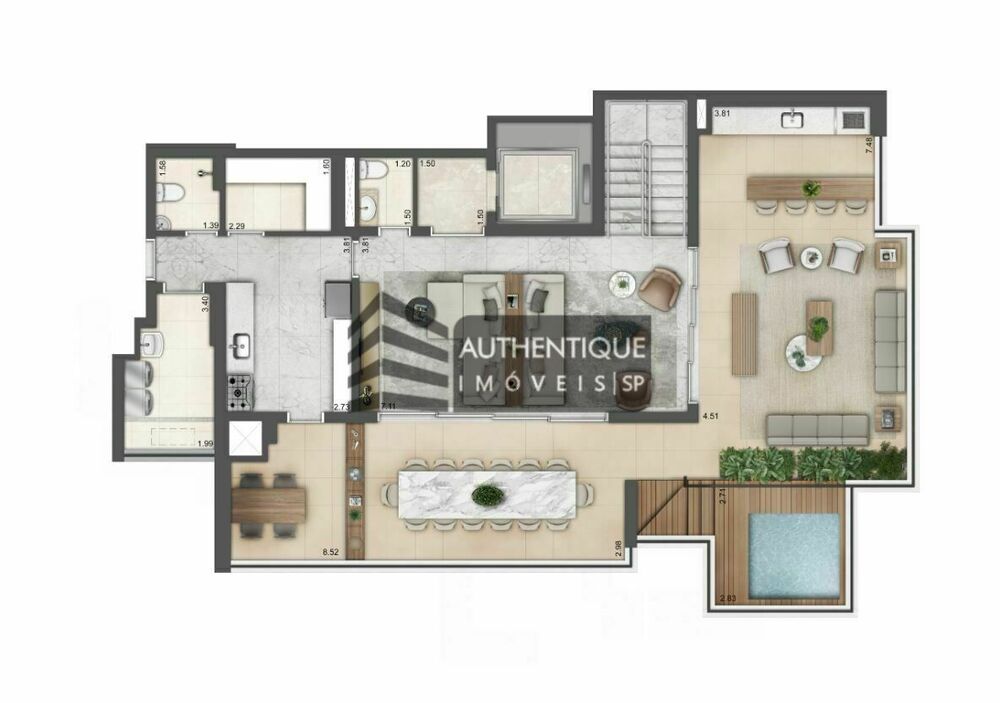Apartamento, 1 quarto, 26 m² - Foto 21