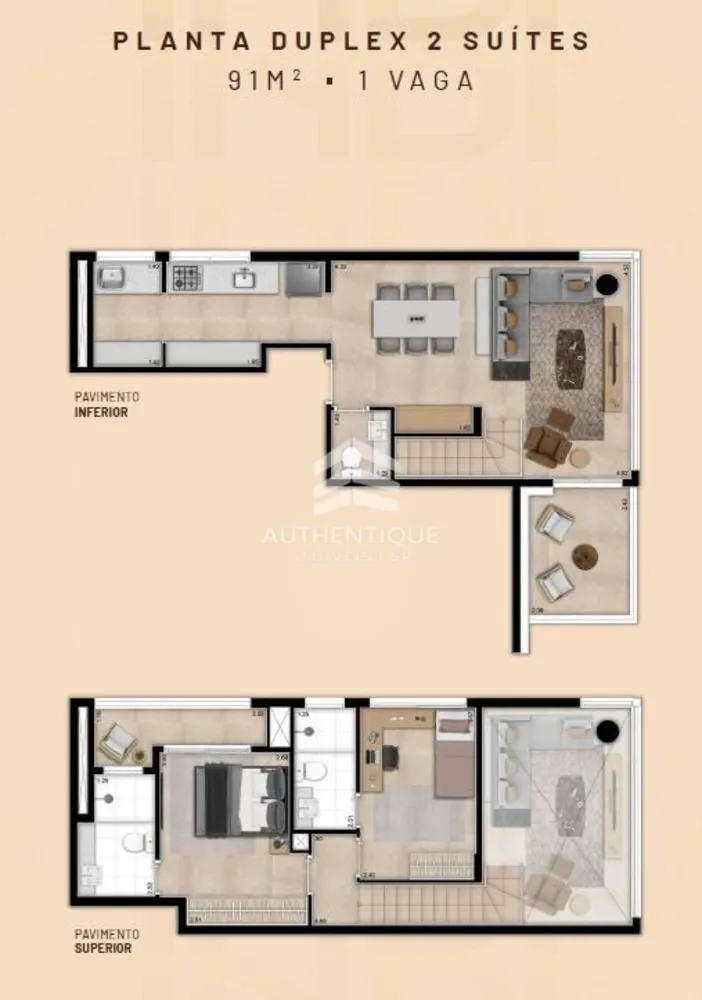 Apartamento, 2 quartos, 91 m² - Foto 9