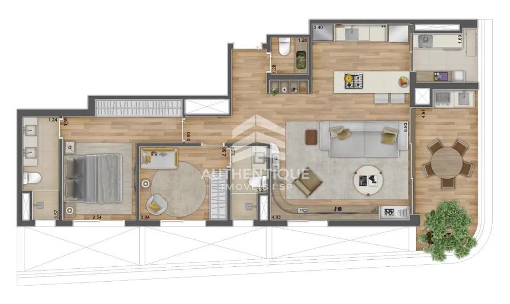 Apartamento, 3 quartos, 96 m² - Foto 22