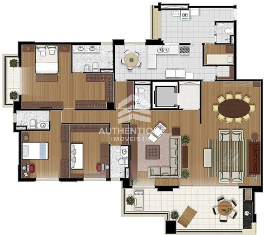 Apartamento, 3 quartos, 238 m² - Foto 12