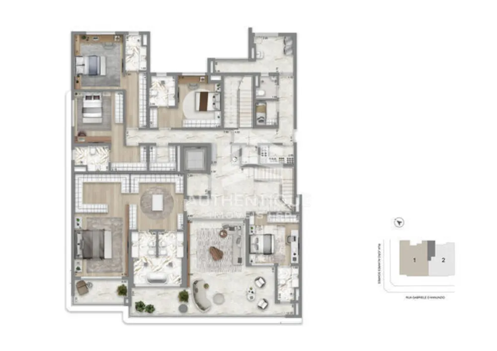 Cobertura, 5 quartos, 645 m² - Foto 9