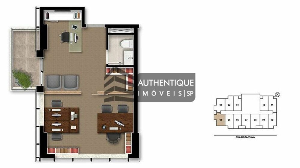 Sala-Conjunto, 31 m² - Foto 2