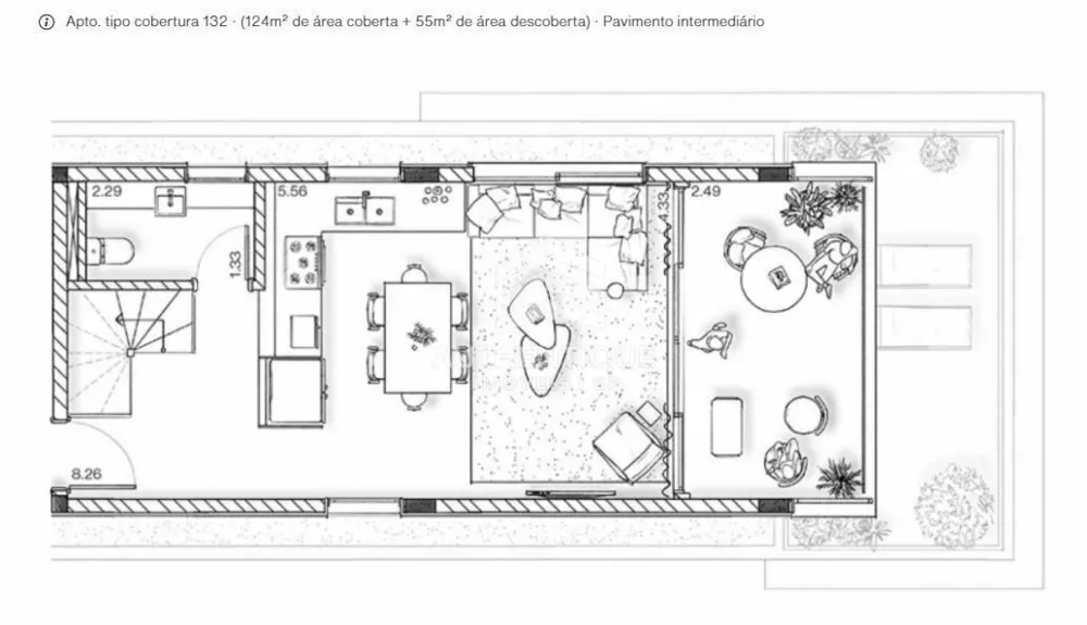 Apartamento, 2 quartos, 167 m² - Foto 12