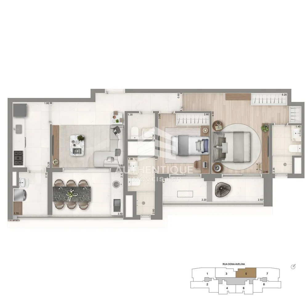Apartamento, 3 quartos, 129 m² - Foto 13