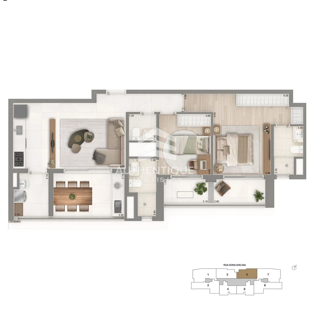 Apartamento, 3 quartos, 129 m² - Foto 12