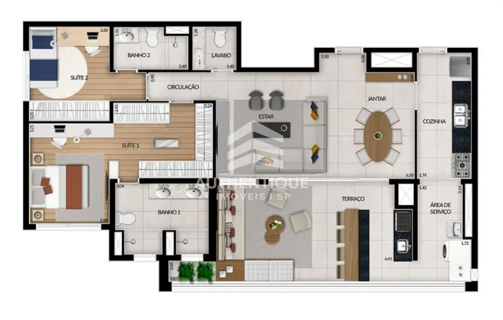 Apartamento, 3 quartos, 112 m² - Foto 14