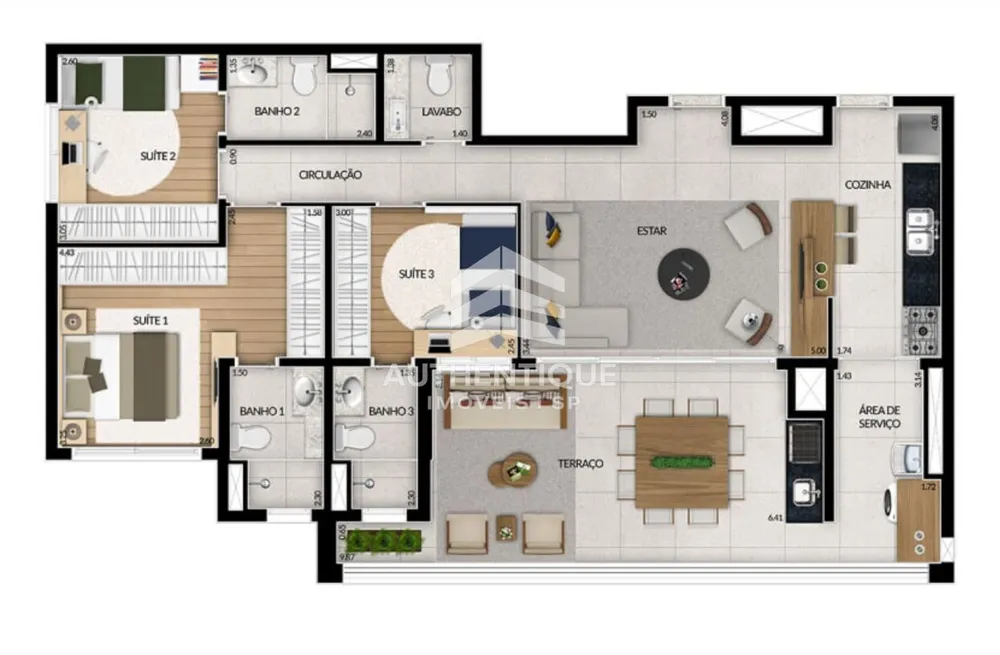 Apartamento, 3 quartos, 112 m² - Foto 16
