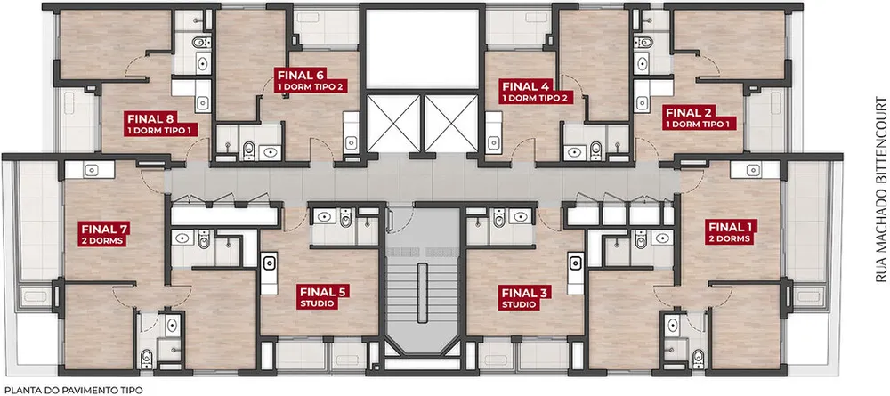 Apartamento, 1 quarto, 30 m² - Foto 12