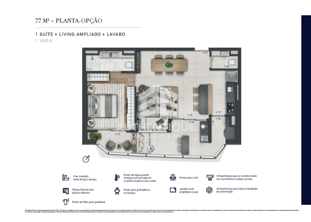 Apartamento, 3 quartos, 122 m² - Foto 17