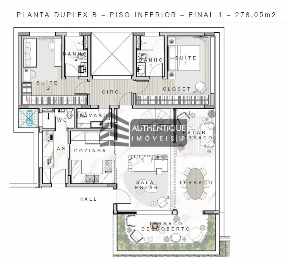 Apartamento, 2 quartos, 278 m² - Foto 3
