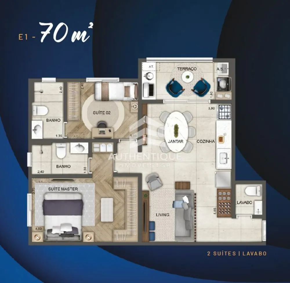 Apartamento, 1 quarto, 35 m² - Foto 16