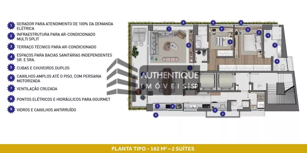 Apartamento, 2 quartos, 162 m² - Foto 10