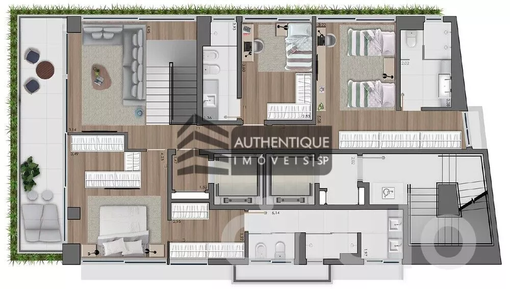 Apartamento, 2 quartos, 162 m² - Foto 7