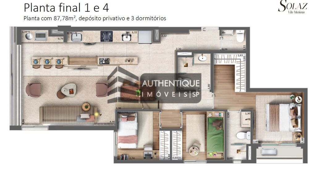 Apartamento, 3 quartos, 116 m² - Foto 23