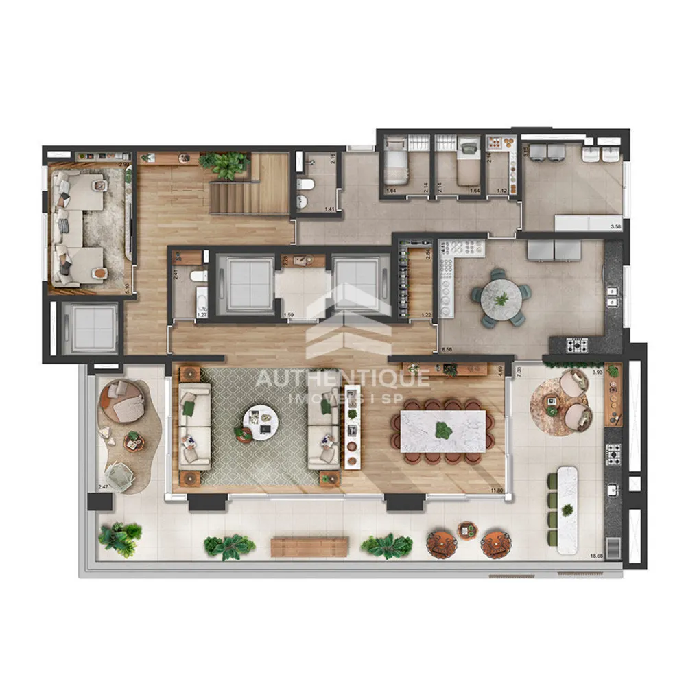 Apartamento, 4 quartos, 565 m² - Foto 9