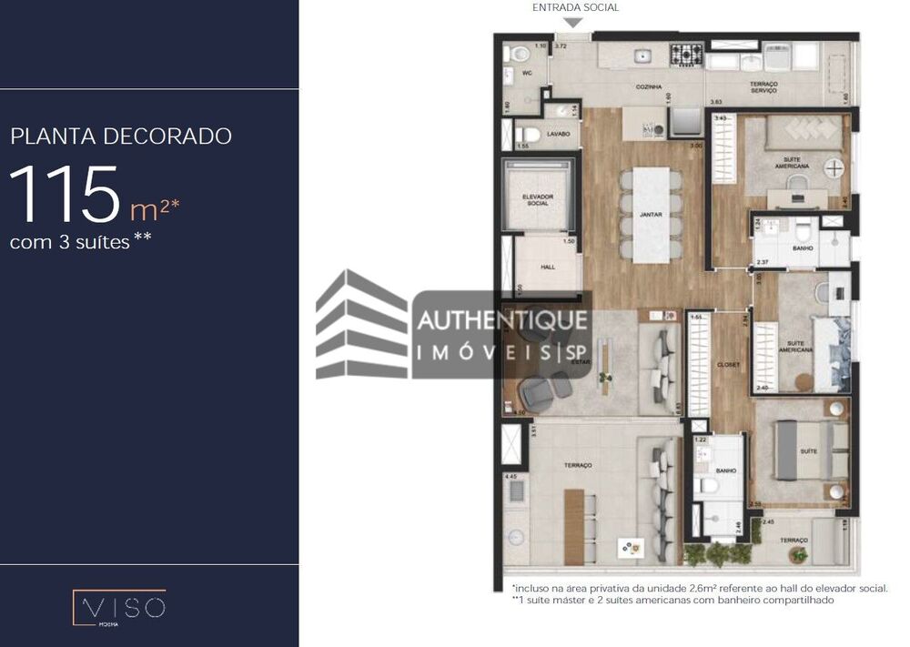 Apartamento, 2 quartos, 74 m² - Foto 6