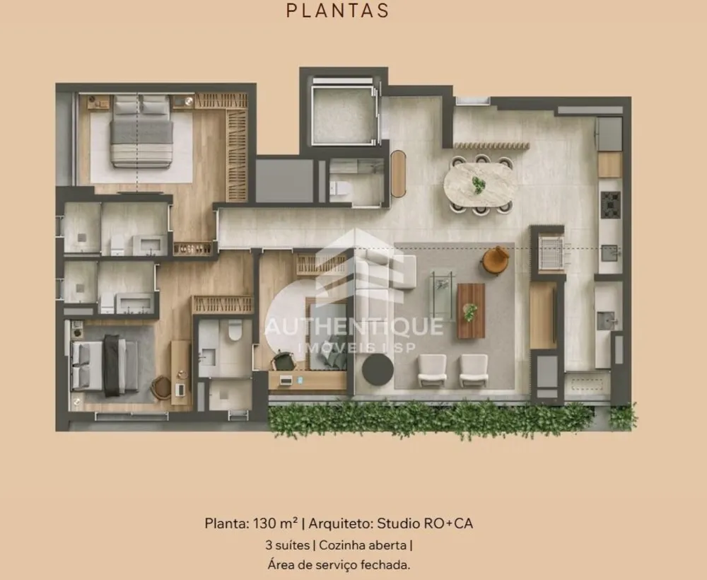 Apartamento, 3 quartos, 170 m² - Foto 6