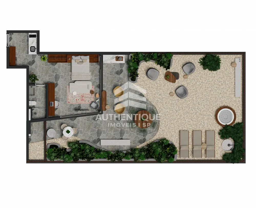 Apartamento, 1 quarto, 180 m² - Foto 12