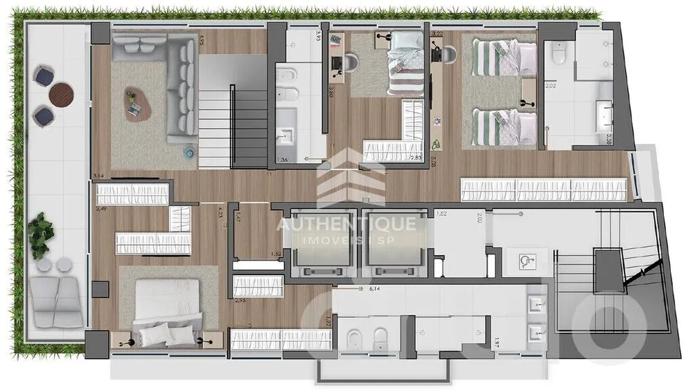 Cobertura, 3 quartos, 464 m² - Foto 23