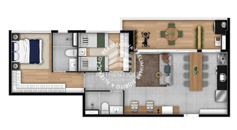 Apartamento, 2 quartos, 79 m² - Foto 8