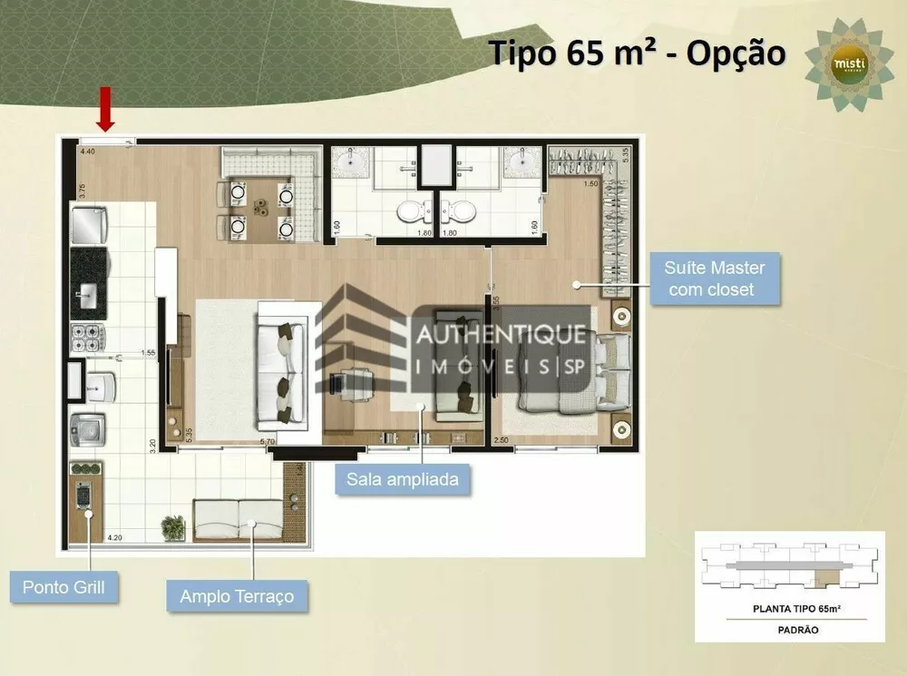 Apartamento à venda com 3 quartos, 110m² - Foto 41