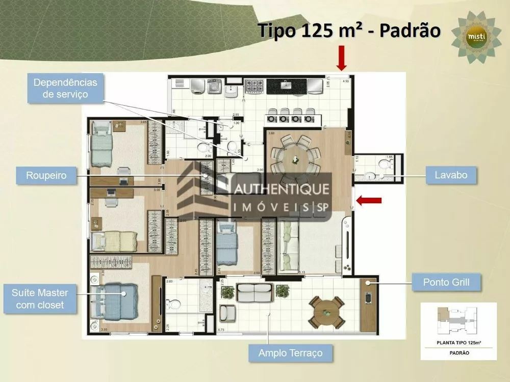 Apartamento à venda com 3 quartos, 110m² - Foto 45