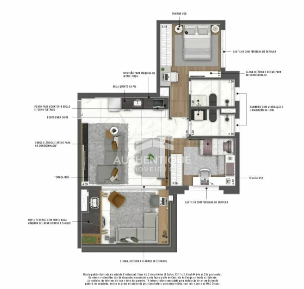 Apartamento, 3 quartos, 120 m² - Foto 8