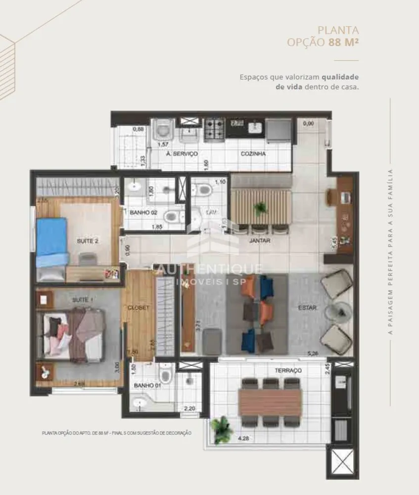 Apartamento, 3 quartos, 88 m² - Foto 11