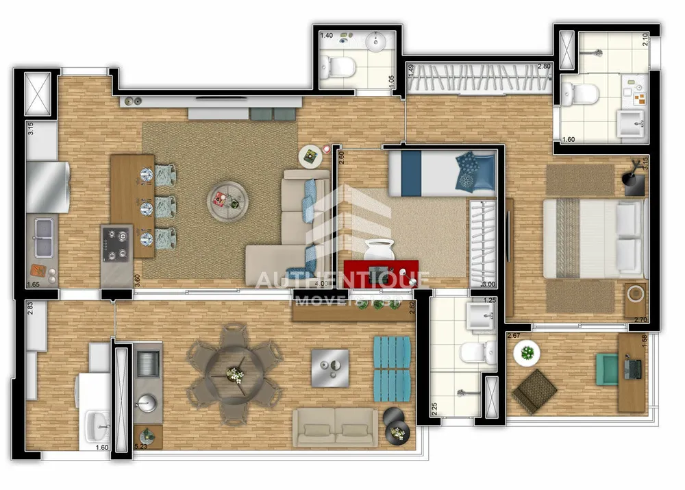 Apartamento, 2 quartos, 89 m² - Foto 10