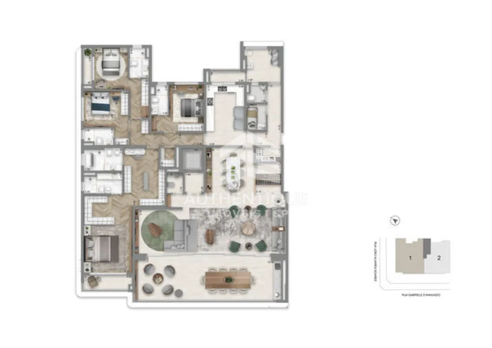 Apartamento, 4 quartos, 269 m² - Foto 5