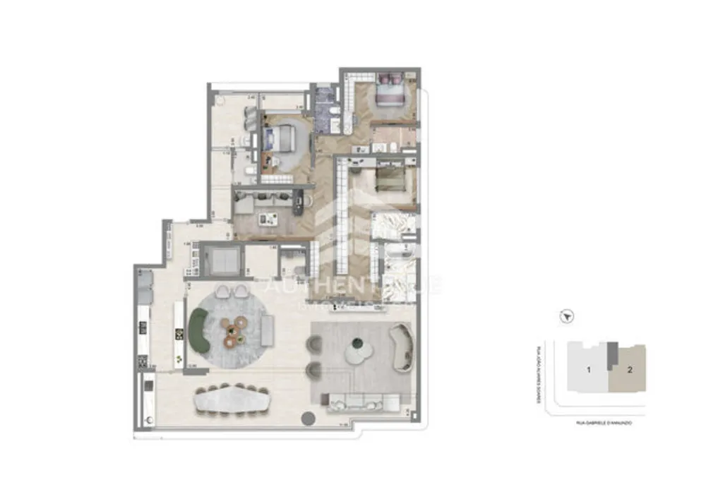 Apartamento, 4 quartos, 269 m² - Foto 6