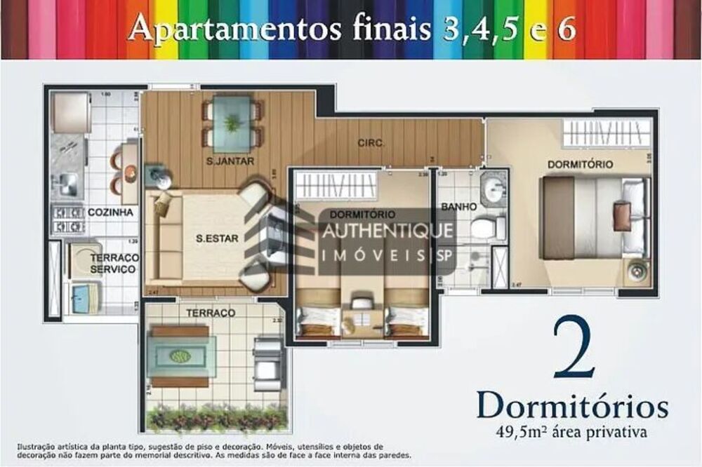 Apartamento, 3 quartos, 66 m² - Foto 18