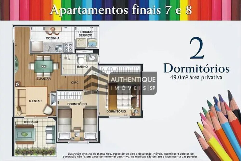 Apartamento, 3 quartos, 66 m² - Foto 19