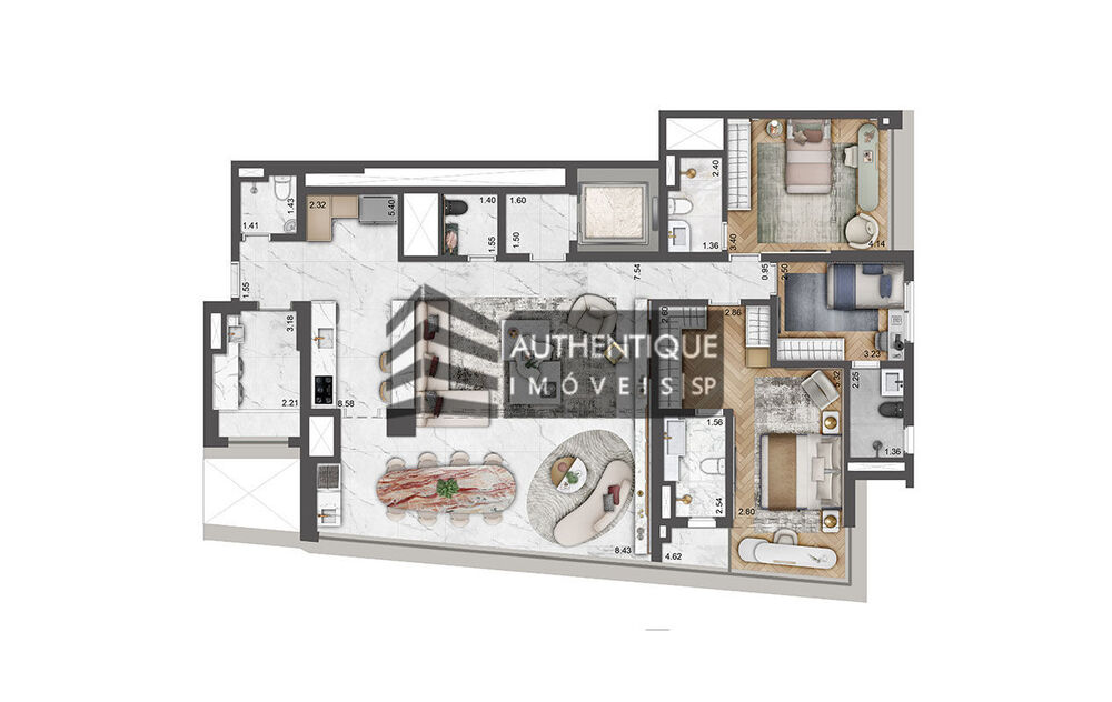 Apartamento, 4 quartos, 162 m² - Foto 27