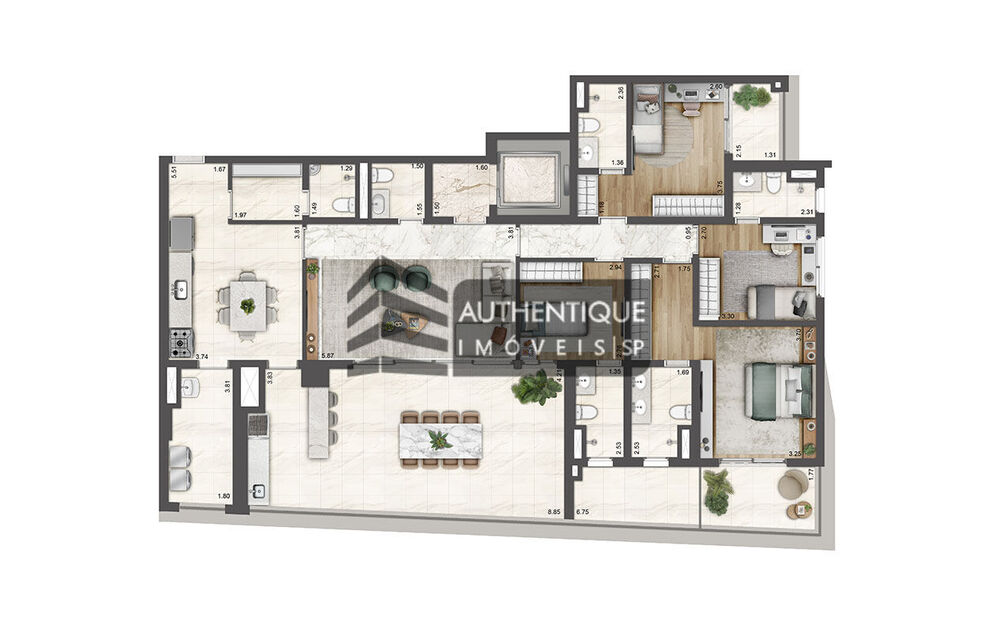 Apartamento, 4 quartos, 162 m² - Foto 26