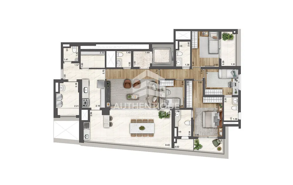 Apartamento, 4 quartos, 162 m² - Foto 34