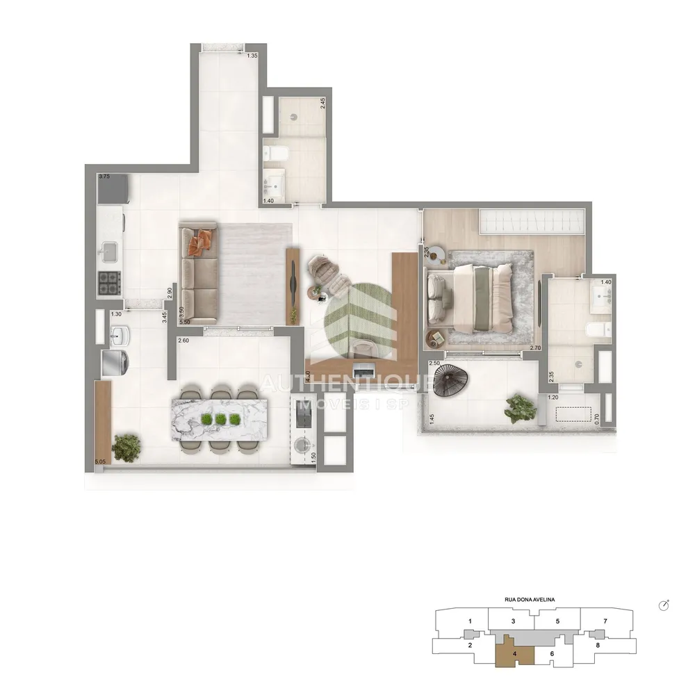 Apartamento, 2 quartos, 76 m² - Foto 38