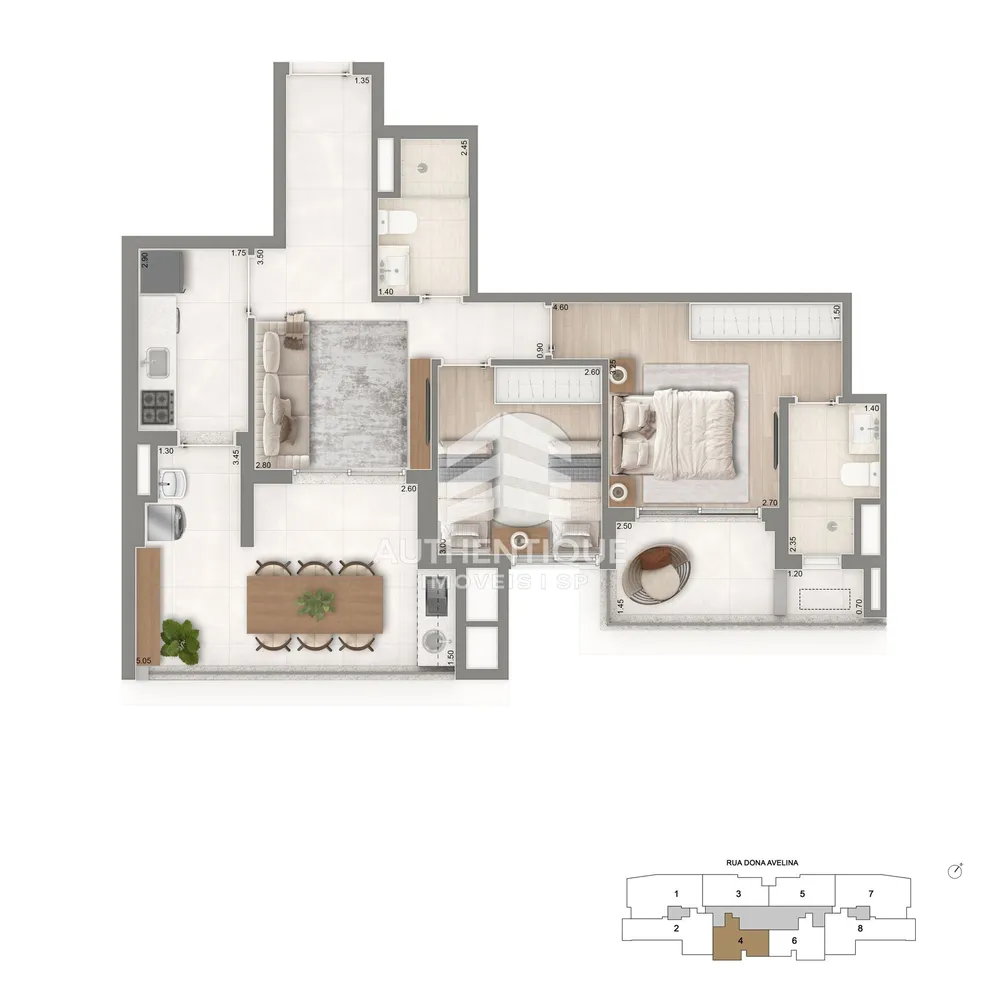 Apartamento, 2 quartos, 76 m² - Foto 39
