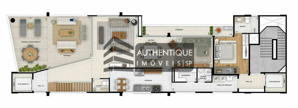 Apartamento, 1 quarto, 39 m² - Foto 4