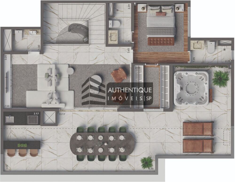 Apartamento, 2 quartos, 69 m² - Foto 1