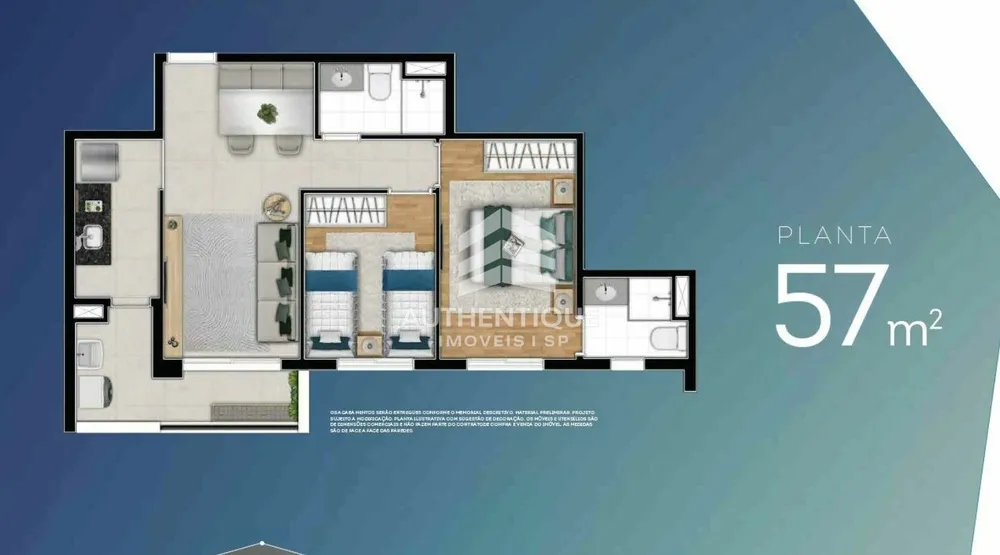 Apartamento, 2 quartos, 89 m² - Foto 13
