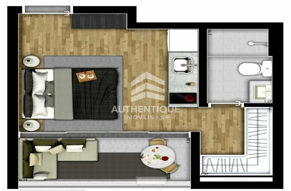 Apartamento, 2 quartos, 62 m² - Foto 12