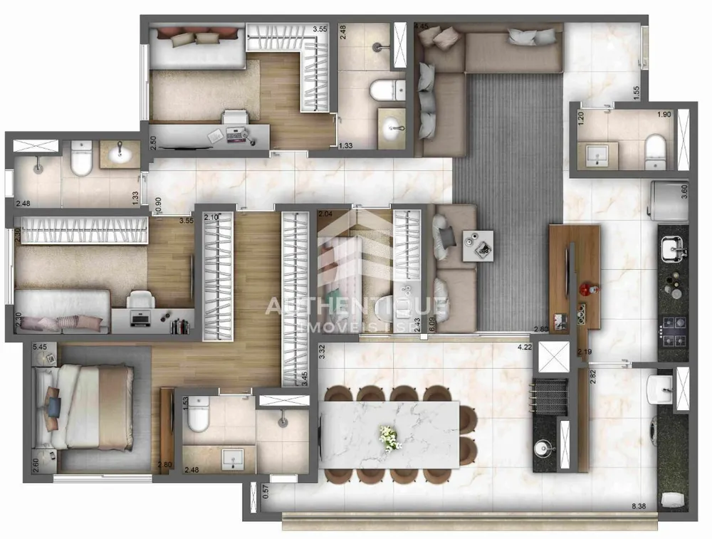 Apartamento, 4 quartos, 119 m² - Foto 16