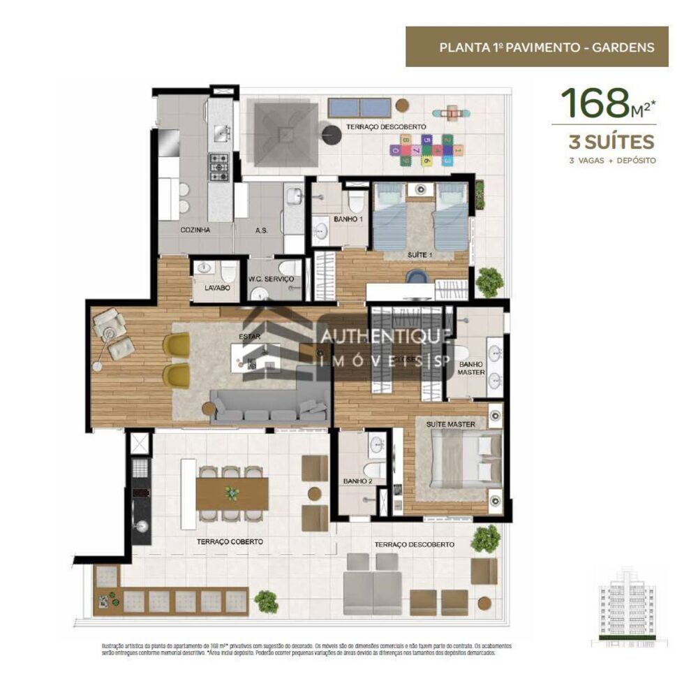 Apartamento, 2 quartos, 150 m² - Foto 32