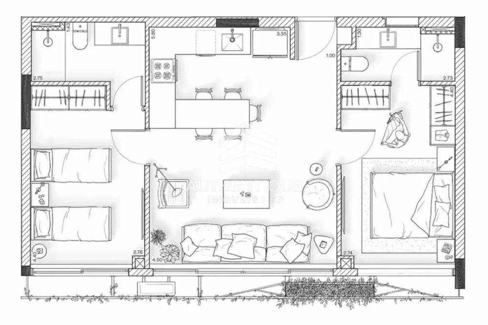 Apartamento, 2 quartos, 88 m² - Foto 18