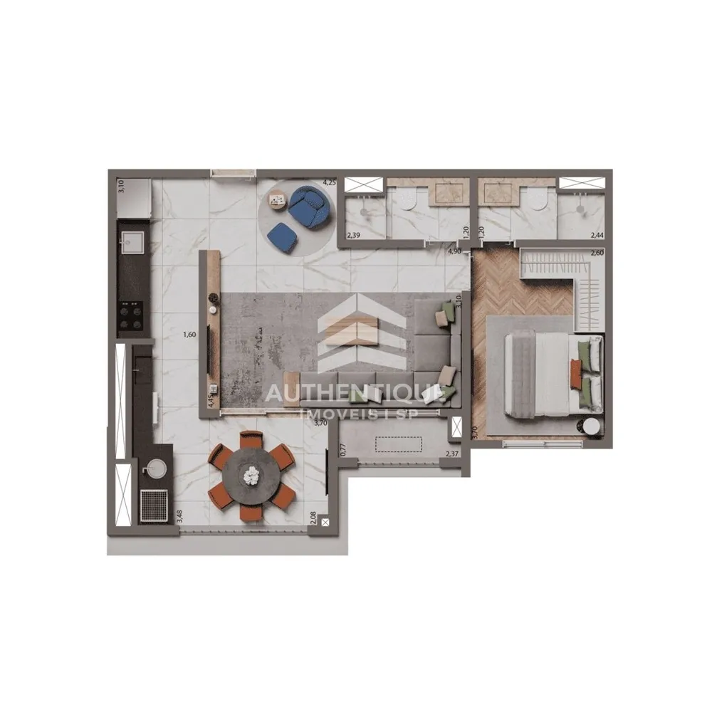 Apartamento, 2 quartos, 67 m² - Foto 43