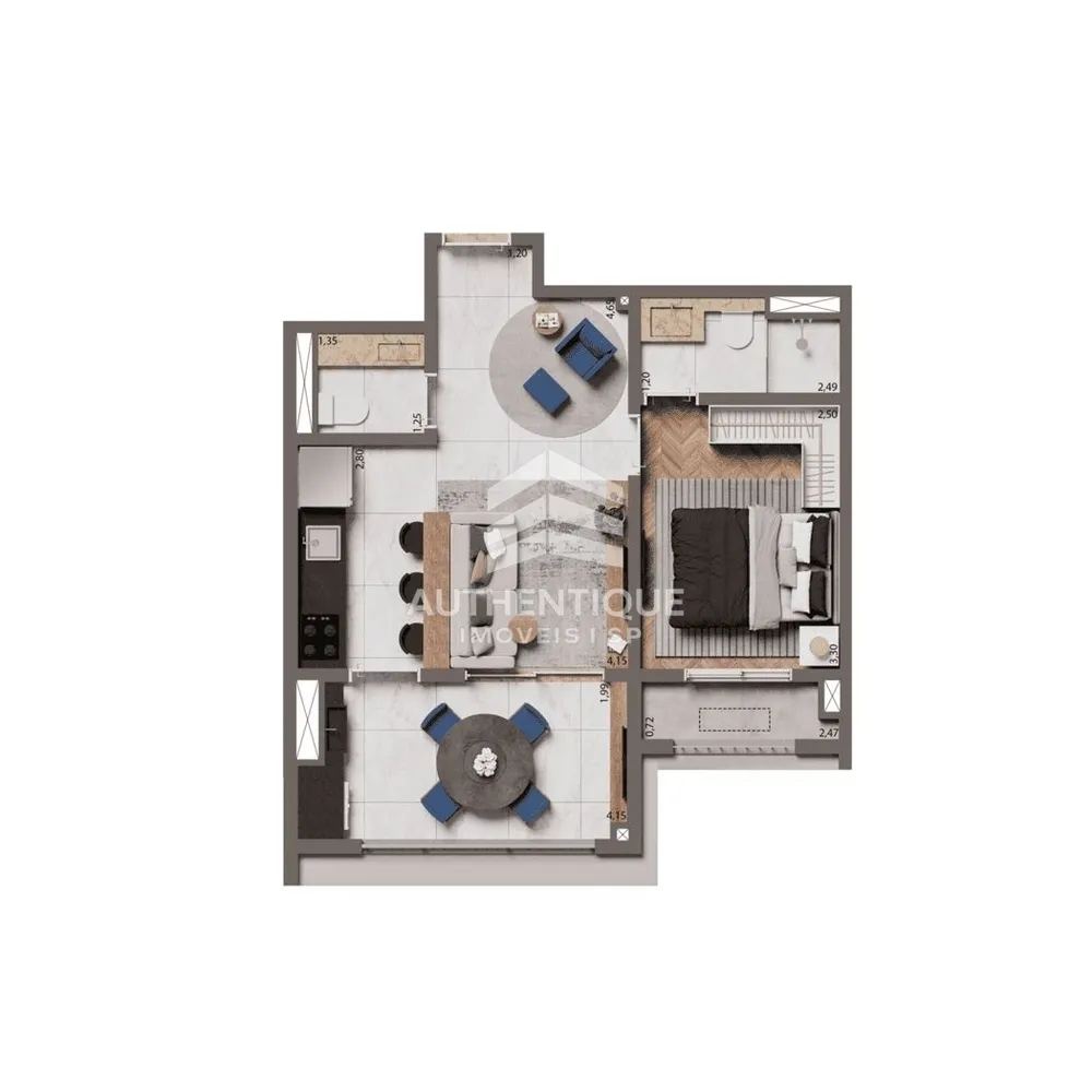 Apartamento, 2 quartos, 67 m² - Foto 42