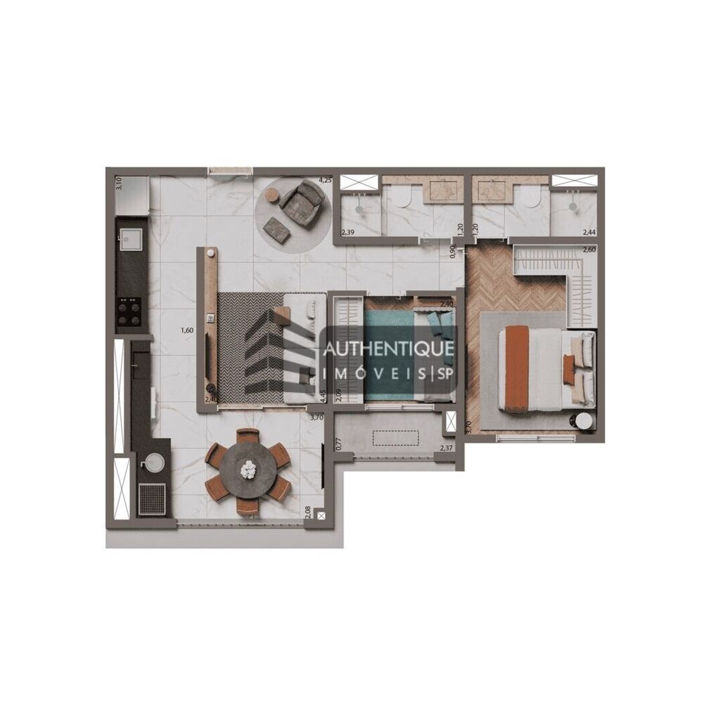 Apartamento, 2 quartos, 67 m² - Foto 32