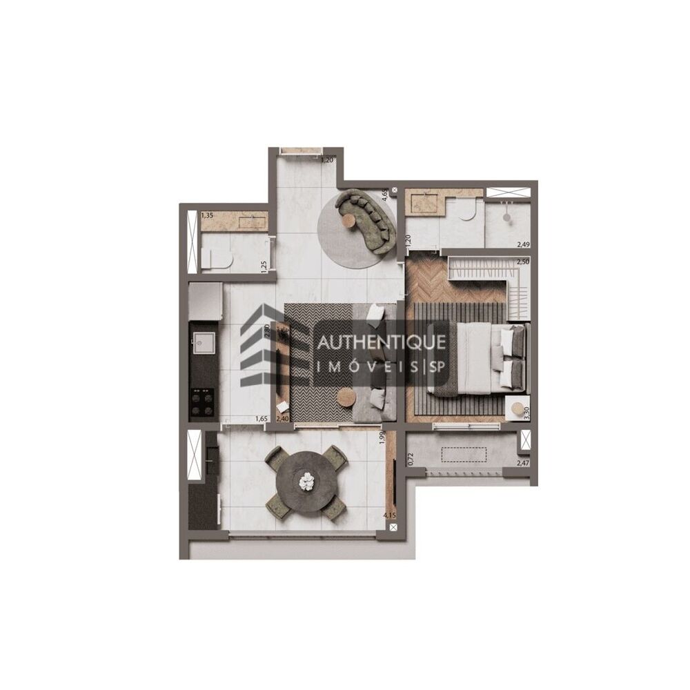 Apartamento, 2 quartos, 67 m² - Foto 33